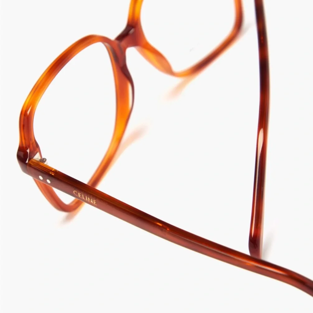 CELINE HAVANA ACETATE OPTICAL EYEGLASSES CL50088I